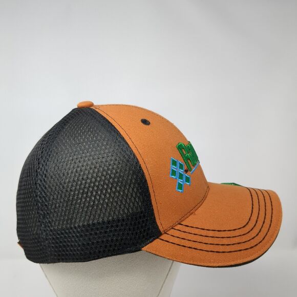 Rangen Inc Strapback Mesh Back Trucker Hat Multi One Size Embroidered - Picture 4 of 8
